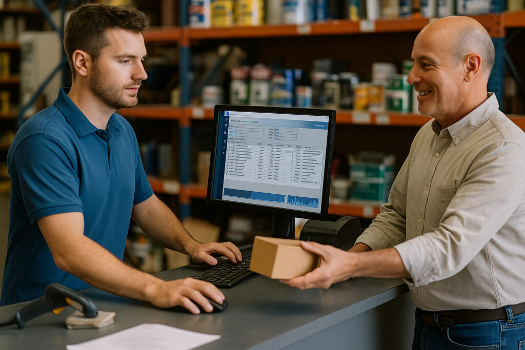 Control de inventarios con ERP