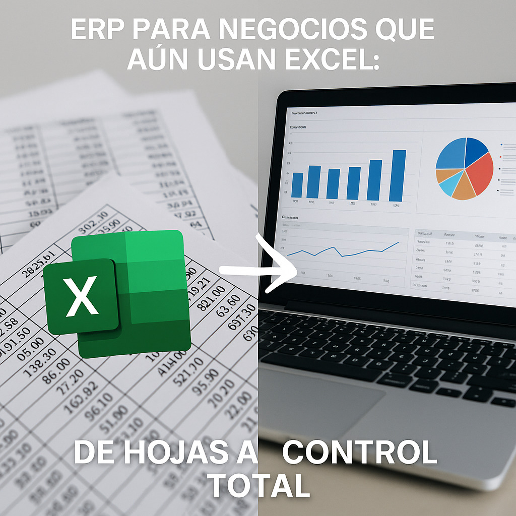 Eficiencia operativa de trabajar en excel a erp impera