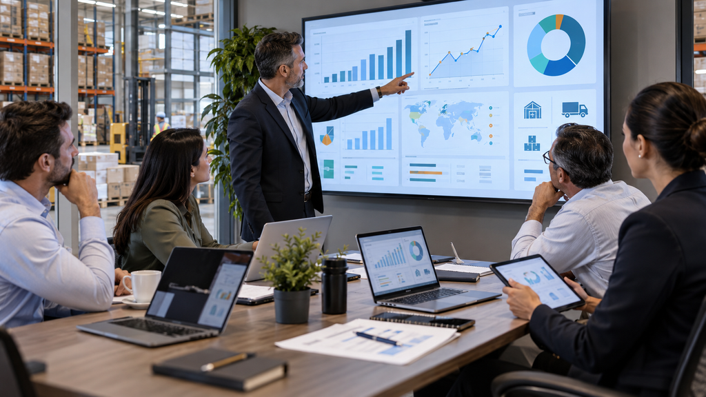 Revisando información, métricas y KPIs para tomar mejores decisiones.